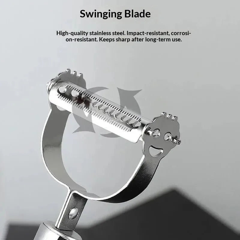Stainless Steel Vegetable Peeler Multi Function Fruit Peeling Tool