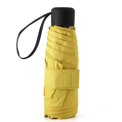 Ultralight Mini Pocket Women's Small Windproof Folding Umbrella Travel