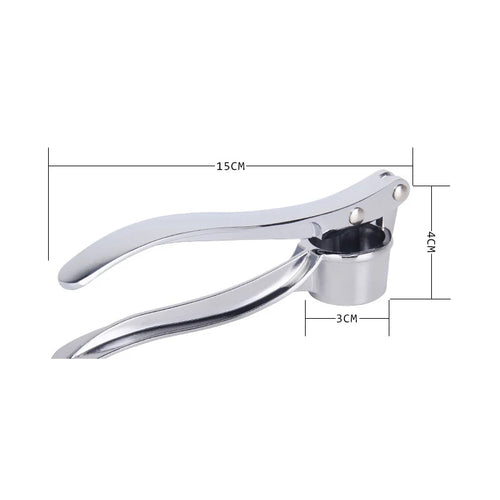 Garlic Press Crusher Mincer Kitchen Stainless Steel Garlic Smasher