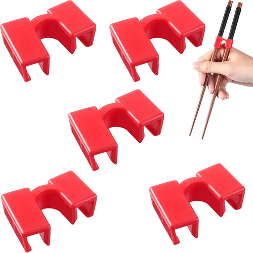 5 PCS Reusable Chopsticks Helpers Training Chopstick Hinges Connector
