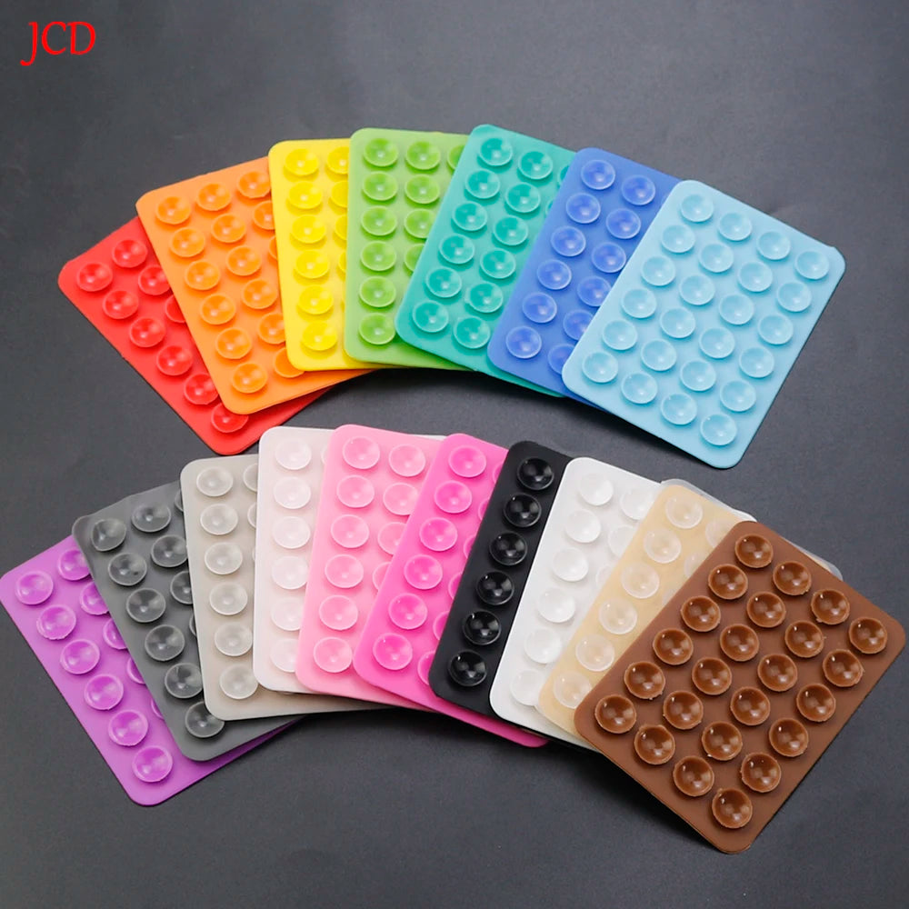 2pcsThickened Silicone Suction Cup 24 Square Suction Cups Mobile Phone