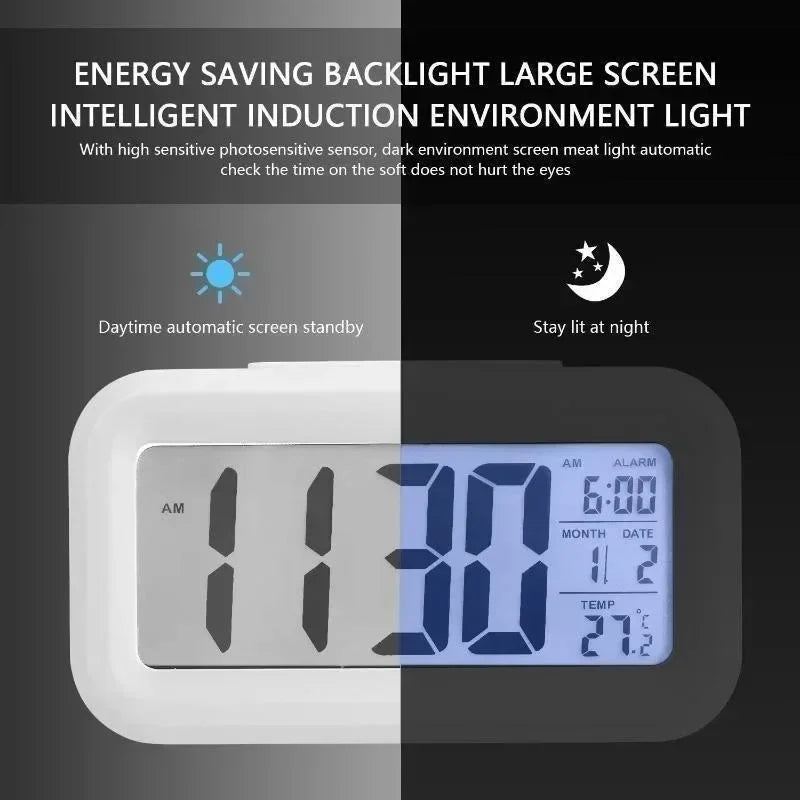 Desk Decorations Table Clock Bedroom Decoration Led Digital Alarm