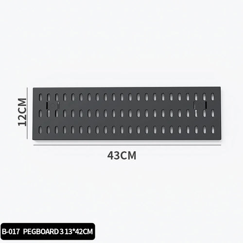 No-Drill Gaming Room Pegboard, Wall Organizer for Controller,
