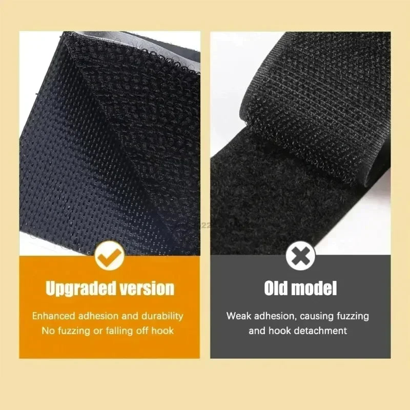Self Adhesive Tape Hook and Loop Strips Sticky Back Fastener Heavy