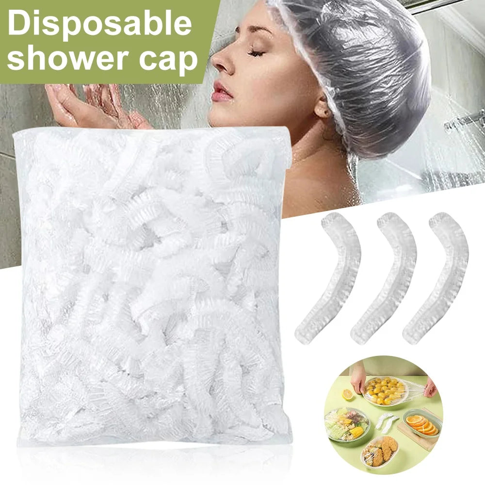 100PCS Transparent Fresh-keeping Cover Food Storage Covers For Fruit