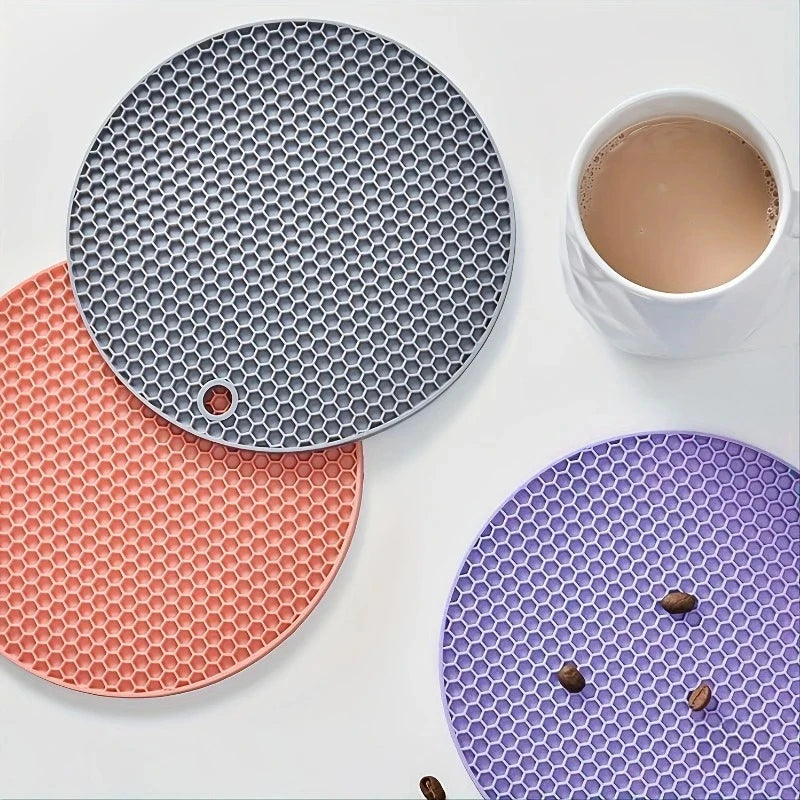 Heat Resistant Silicone Pot Holder Anti Scalding Countertop Protection
