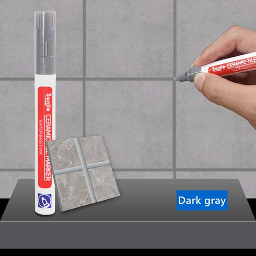 Waterproof Ceramic Tile Grout Marker, Mold-Resistant Seam Pen for