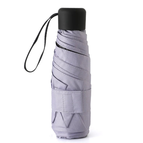 Ultralight Mini Pocket Women's Small Windproof Folding Umbrella Travel