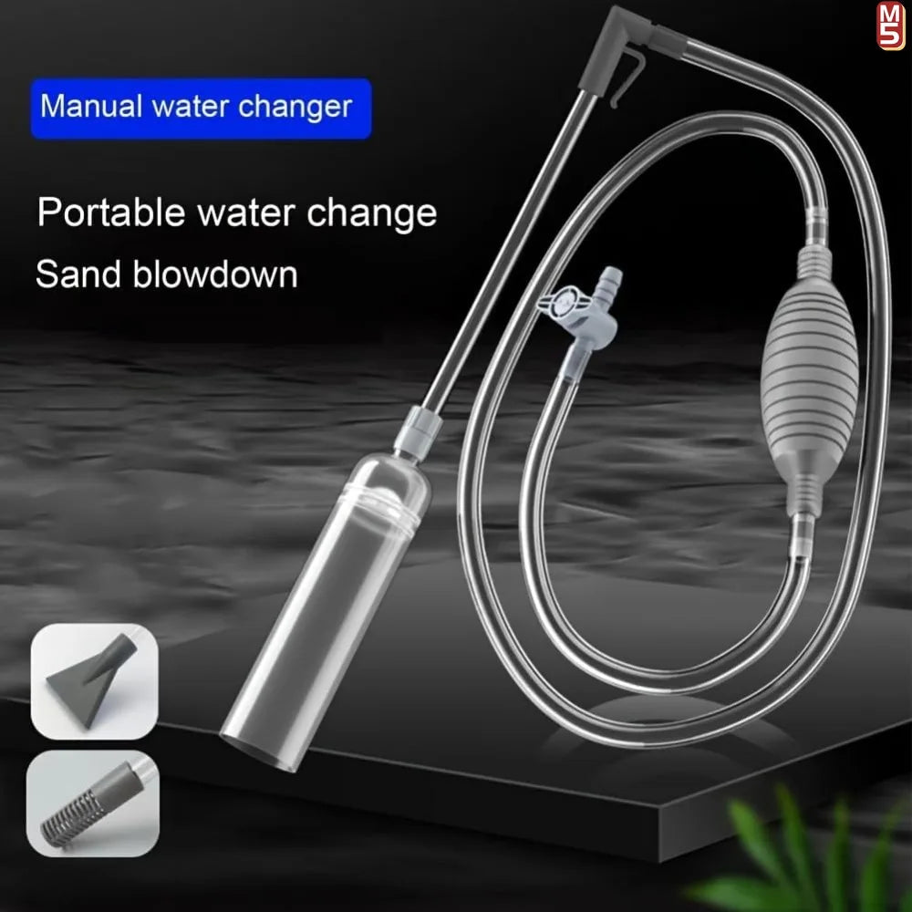 Aquarium Siphon Vacuum Cleaner Tool Set for Large Fish Tank