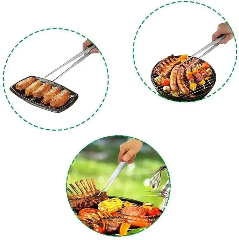 Multifunction Barbecue Tongs Food Tongs Food Clip Kitchen Gadgets