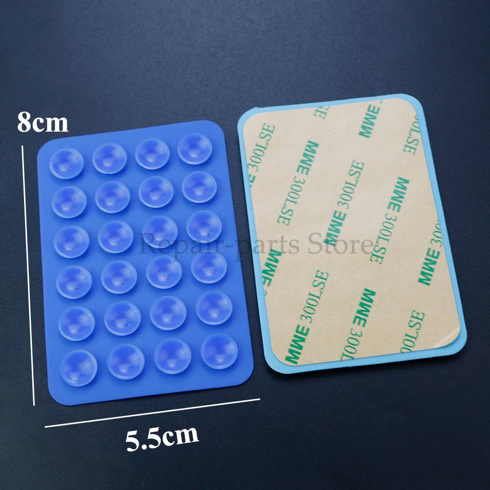2pcsThickened Silicone Suction Cup 24 Square Suction Cups Mobile Phone