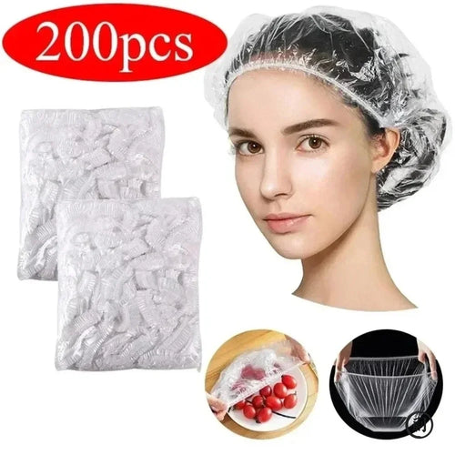 100PCS Transparent Fresh-keeping Cover Food Storage Covers For Fruit