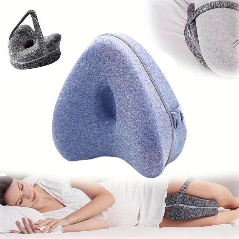 Memory Foam Leg Knee Foam Support Pillow Side Sleeper Sciatica