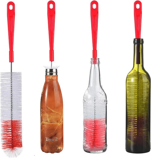 16” Long Bottle Brush Cleaner for Washing Wine/Beer/Sport