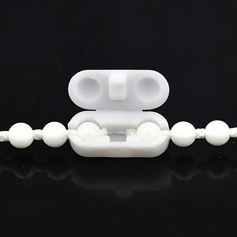 10pcs Plastic Roller Blinds Pull Cord Connector Curtain Chain