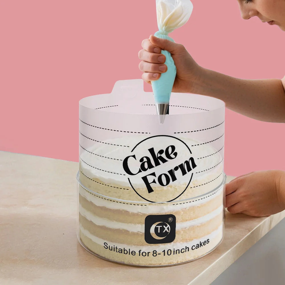 Adjustable Round Cake Form Mold Retractable Fondant Mousse Cake Ring
