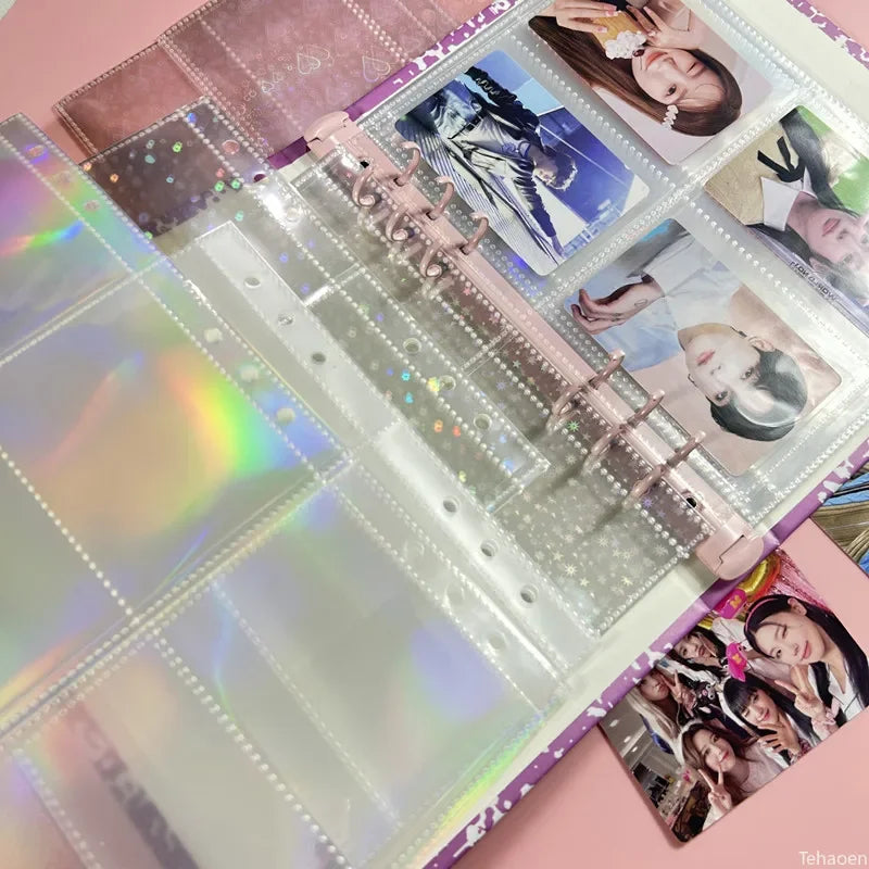 A5 Photocard Binder Cover Kpop Photo Album Simple Card Binder Collect