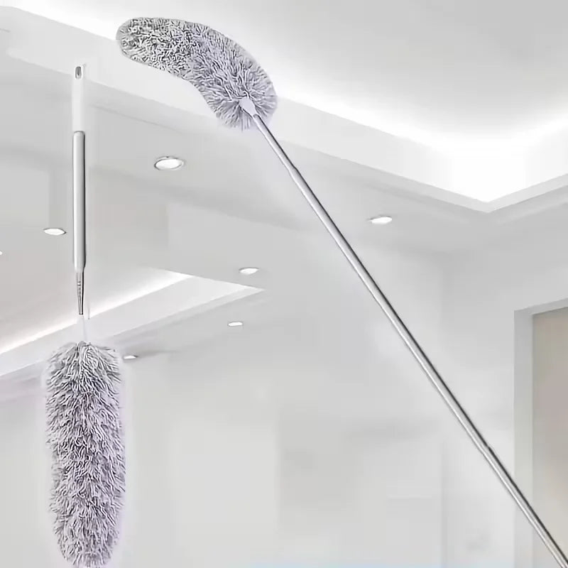 Extra-Long Retractable Duster with Bendable Head - 60.63inch