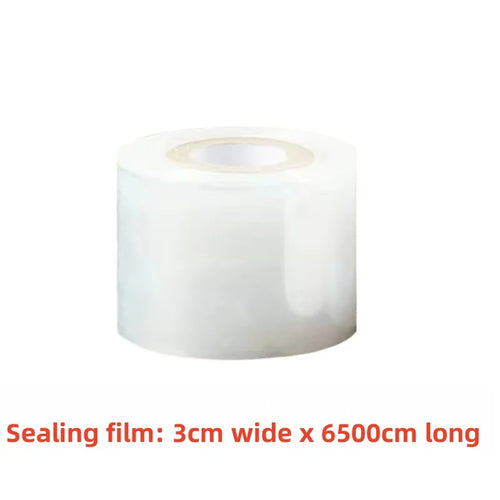 1pc 3cmx1500/6500cm  Leak-Proof Stretchable Wine/Liquor Bottle Seal -