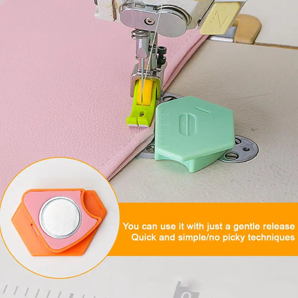 Sewing Magnetic Seam Guide Anti-Slip Grip Sewing Machine Guide Magnets