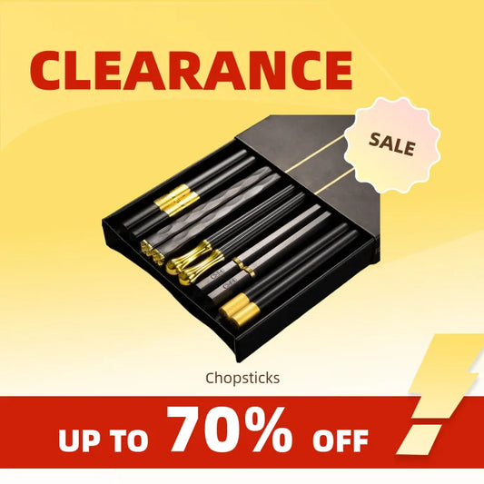 Clearance_5 Pairs Japanese Chopsticks Korean Chopsticks Reusable