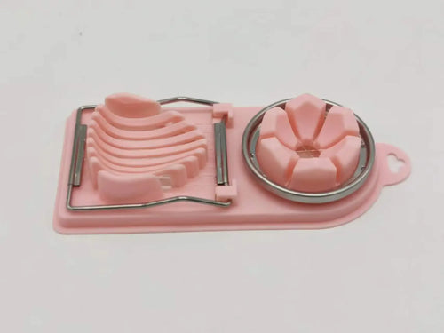 Multifunctional Egg Cutter Stainless Steel Egg Slicer Sectioner Cutter