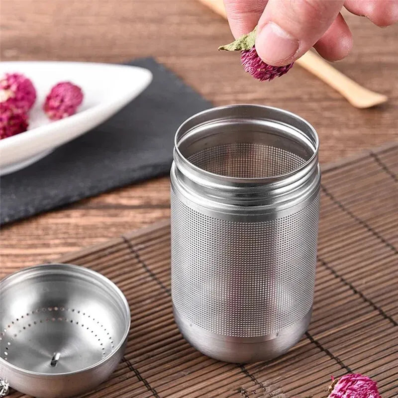 Tea Strainer Stainless Steel Tea Infuser Tea Leaves Spice Seasoning