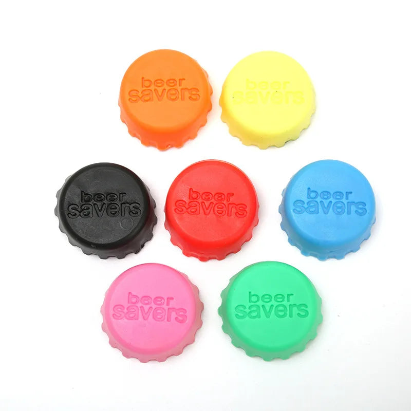 Reusable Silica Gel Bottle Cap Sealed Beer Cap Vinegar Soy Sauce