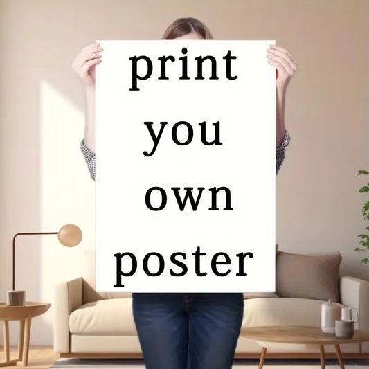 Custom Print Canvas Painting From Your Photos Wedding Birthday Poster