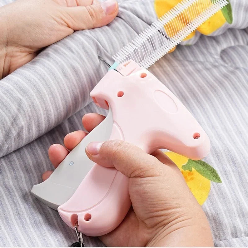 Garment Label Gun Quilt Holder Hangtag Gun Soft Silicone Pinless Snap