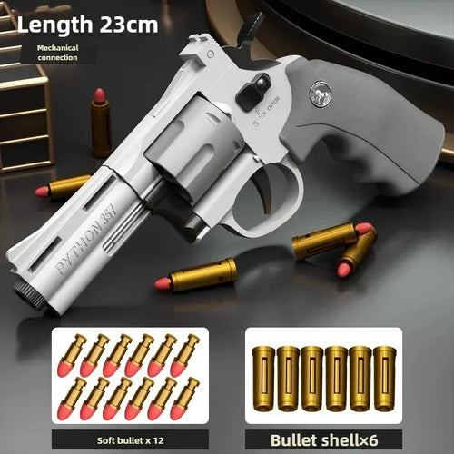 YMagnum ZP5 357 Automatic Continuous Soft Dart Blaster Toy with