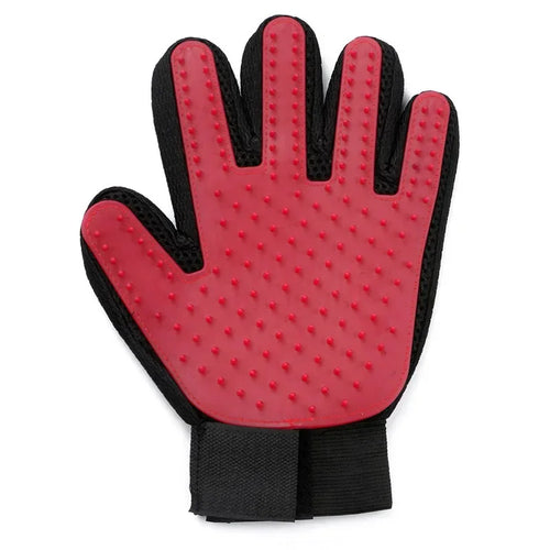Silicone Pet Grooming Gloves Cats Hair Brush and Comb Gloves to Bathe