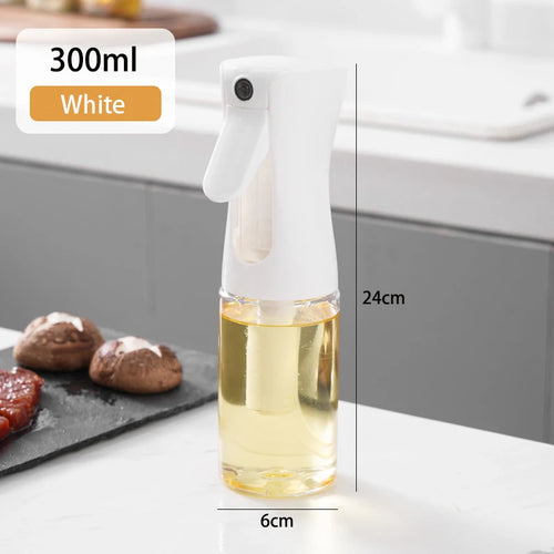 200/300/500ml Oil Spray Bottle Kitchen Baking Olive Oil Dispenser