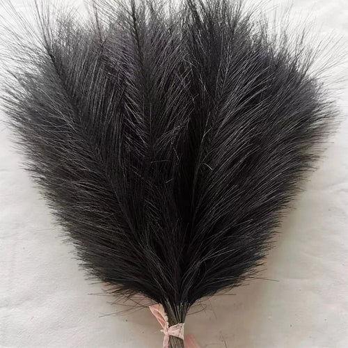 5/10/20PCS Fluffy Pampas Grass Boho Decor Artificial Flower Fake Plant
