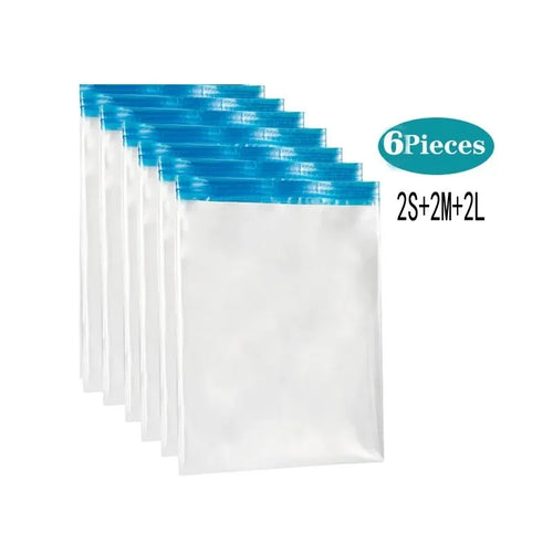 Travel Compression Bags, Roll Up Travel Space Saver Bags for Luggage,