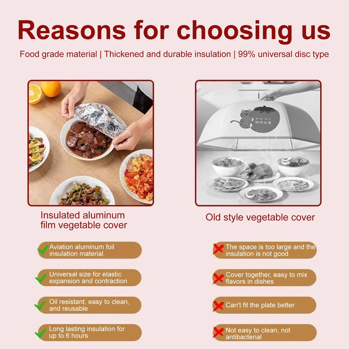 Household Food Grade Reusable Aluminum Foil Film For Heat Insulation