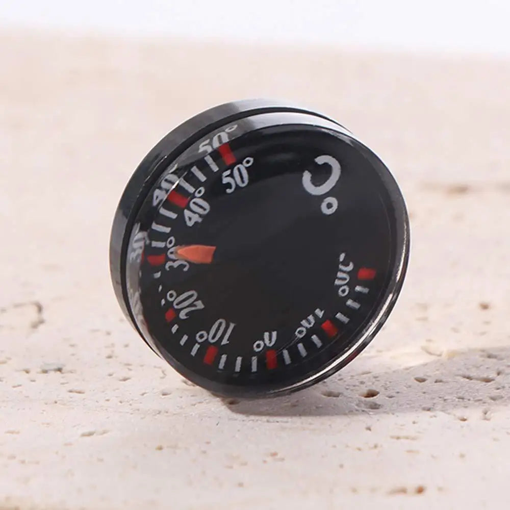 Portable Mini Circular Thermometer Waterproof Scale Measurement Dial