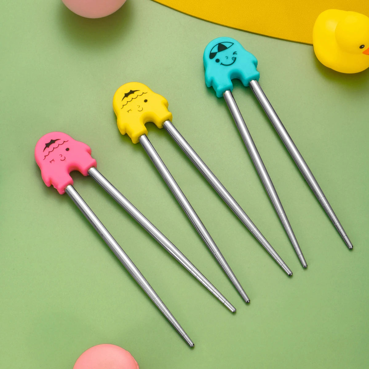 1pc Cartoon practice special dining chopsticks chopsticks children