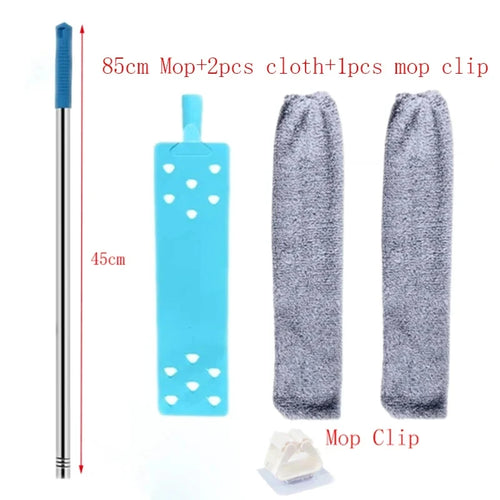 Telescopic Long Handle Broom For Home Blinds Dust Microfiber Brushes