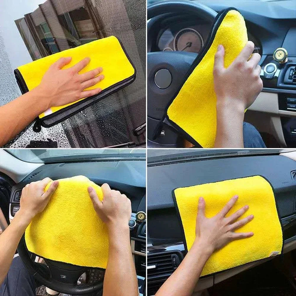 3/5/10Pcs Car Wash Microfiber Towel 30*30CM / 30*60cm Car Cleaning