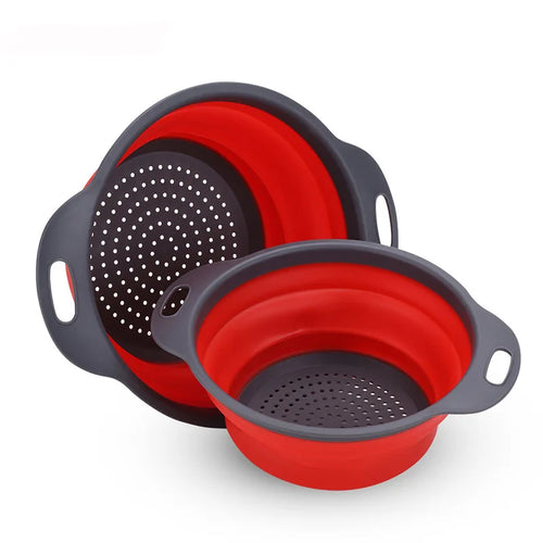 Silicone vegetable and fruit cleaning and drainage basket  cleaning