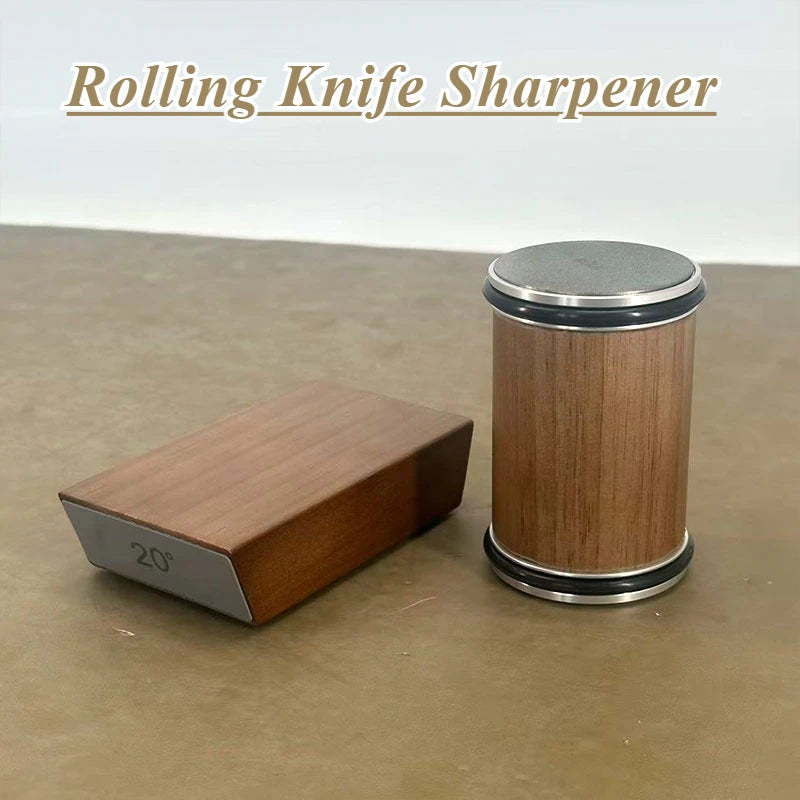 Rolling Knife Sharpener Magnetic Knife Holder Diamond Sharpening Stone