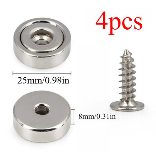 A25/A32/A20/A16 circular magnets, countersunk hole , widely used in