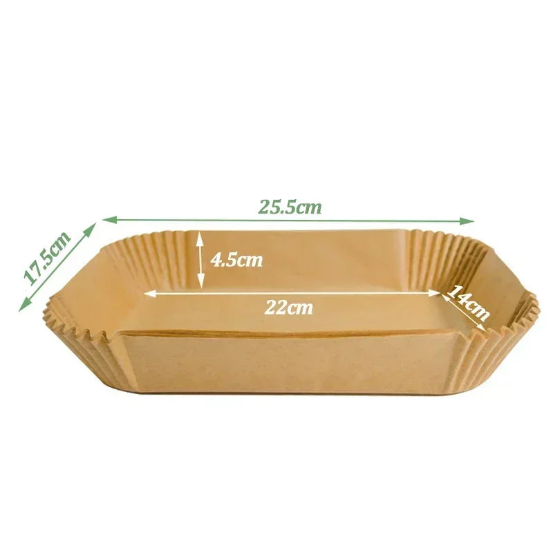 Disposable Air Fryer Paper Non-Stick Kitchen Baking Airfryer Mat
