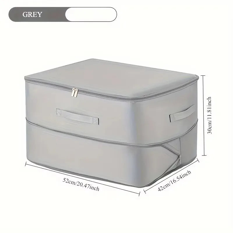 Heavy-Duty Self-Compressing Storage Bag - Portable Organizer for