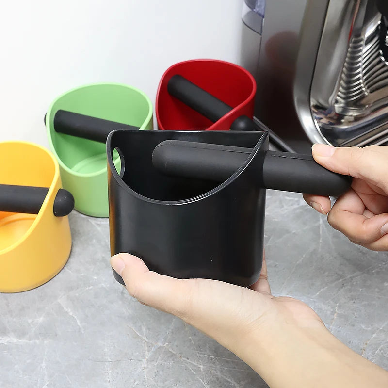 Coffee Knock Box Espresso Grounds Container Dump Bin Bucket  Anti Slip