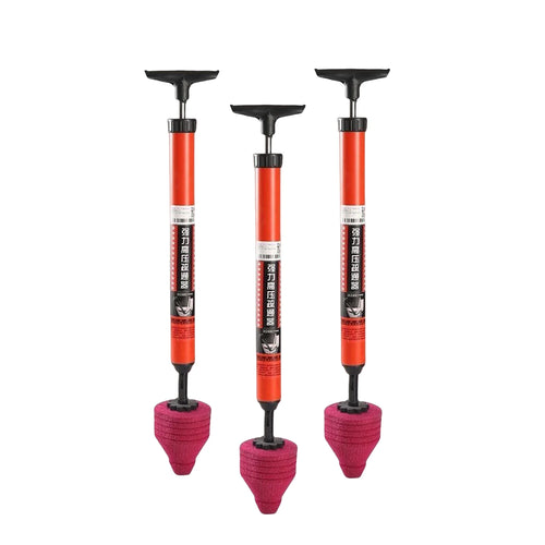 High Pressure Toilet Unblock One Shot Toilet Pipe Plunger Silicone