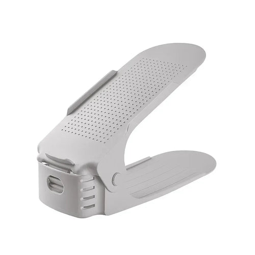 10Pcs Shoe Stacker Adjustable Shoe Slots Organizer Shoes Slots Space