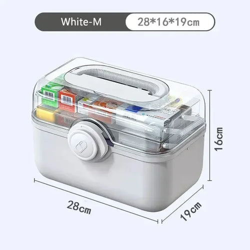 Clearance_3 Layers Large Capacity Medicine First Aid Kit Medicines