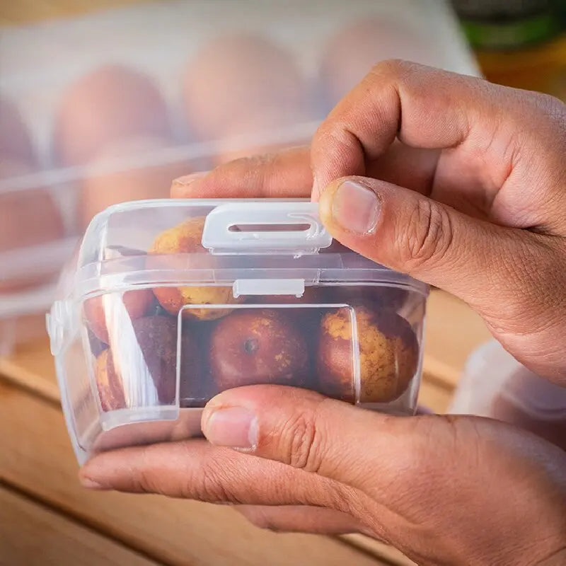Outdoor Shockproof Egg Box Storage Box, Portable Camping Shatterproof